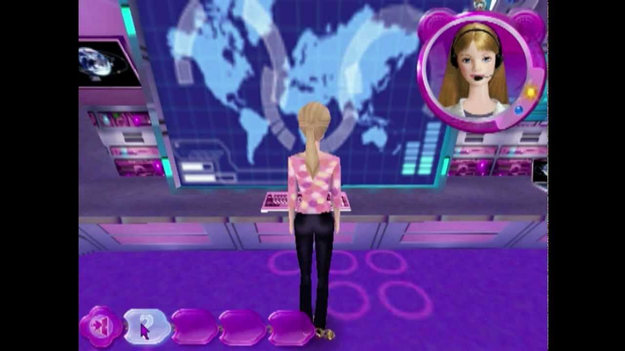 Barbie secret agent game